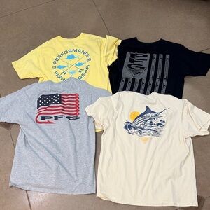 NWOT Columbia Men's Classic PFG Tee bundle